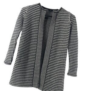 TALBOTS Merino Wool Cardigan Womens Size Small Artsy Boho Lagenlook‎